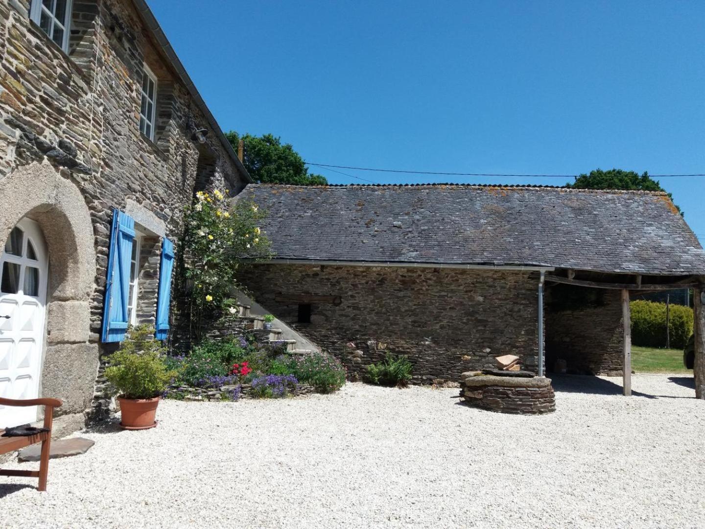 Le Parfum Des Fleurs Bed & Breakfast Plussulien Exterior foto